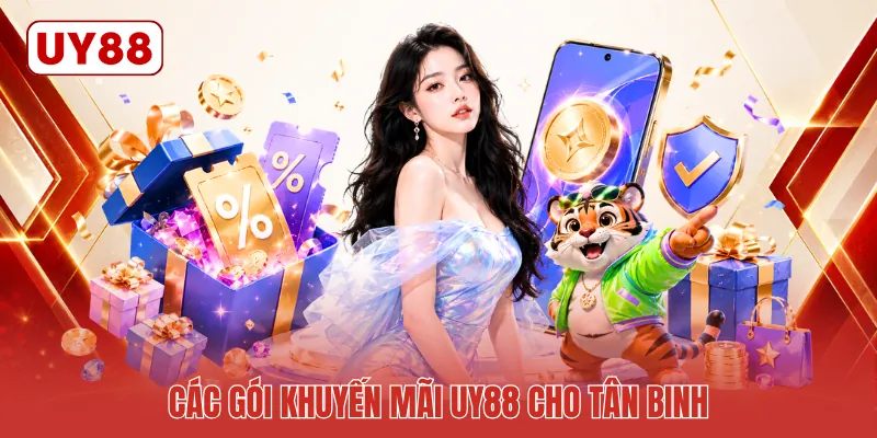 Các gói khuyến mãi UY88 cho tân binh